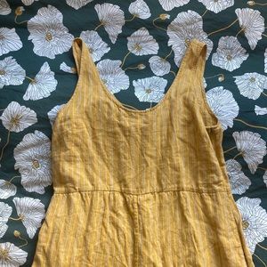 Patagonia small Yellow Garden Island Jumpsuit